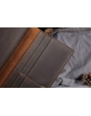 Фотография Кожаное мужское портмоне, плотная кожа bx0358