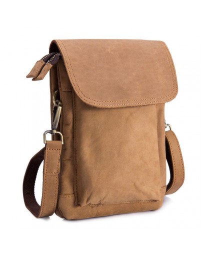 Фотография Небольшая рыже-коричневая сумка на плечо bx1456-l
