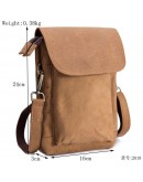 Фотография Небольшая рыже-коричневая сумка на плечо bx1456-l