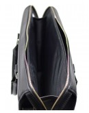 Фотография Деловая мужская кожаная сумка - портфель черного цвета Tarwa bx4364-4lx