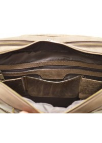 Кожаная деловая мужская коричневая сумка Tarwa bx4664-3md