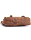 Фотография Кожаный мужской коричневый портфель bx8321