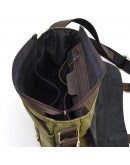 Фотография Мужская кожано-тканевая сумка через плечо Tarwa CH-6002-3md