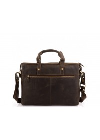 Деловая винтажная сумка для ноутбука и документов Tiding Bag D4-004R