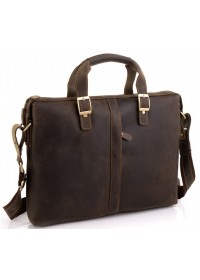Деловая винтажная сумка для ноутбука и документов Tiding Bag D4-004R