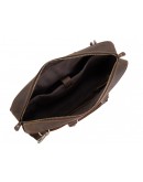 Фотография Винтажная коричневая мужская сумка Tiding Bag D4-023R