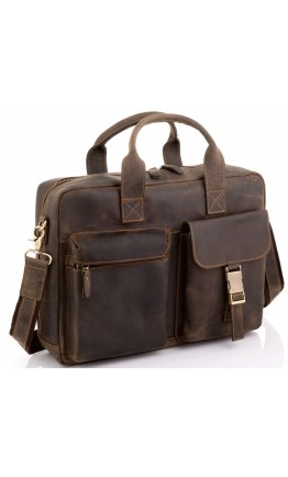 Мужская винтажная сумка для ноутбука Tiding Bag D4-058R
