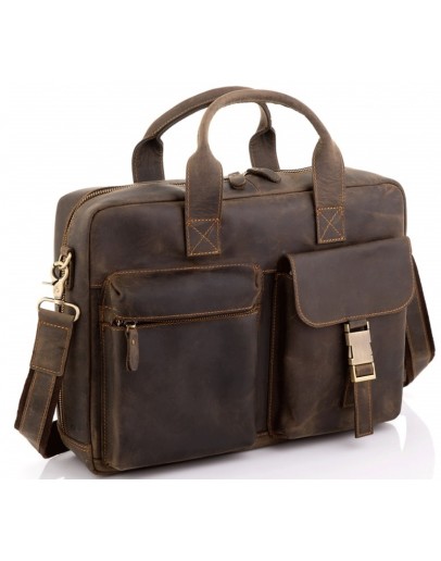Фотография Мужская винтажная сумка для ноутбука Tiding Bag D4-058R