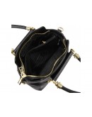 Фотография Черная сумка женская кожаная Riche F-A25F-FL-86002WA
