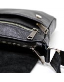 Фотография Черная мужская сумка на плечо кожаная Tarwa FA-1301-3md