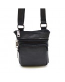 Фотография Маленькая черная кожаная сумка на плечо Tarwa FA-1342-3md