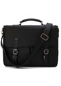 Мужская кожаная черная сумка-портфель Tarwa FA-3960-4lx