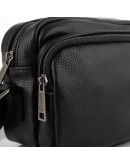 Фотография Черная кожаная сумка на плечо Tarwa FA-60125-3md