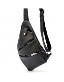 Фотография Черная мужская сумка на плечо - слинг Tarwa FA-6402-4lx