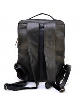 Мужской черный удобный кожаный рюкзак Tarwa FA-7287-3md