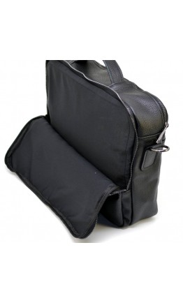 Удобная мужская кожаная сумка для ноутбука и документов Tarwa FA-7290-3md