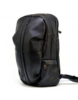 Черный мужской рюкзак из натуральной кожи Tarwa FA-7340-3md
