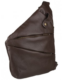 Коричневая мужская сумка на плечо - слинг Tarwa FCA-6402-4md