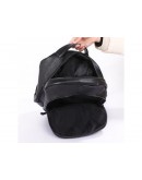 Фотография Черный кожаный рюкзак для мужчин Tiding Bag FL-TRCH-008A