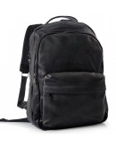 Фотография Черный кожаный рюкзак для мужчин Tiding Bag FL-TRCH-008A