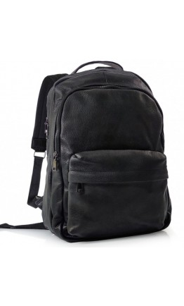 Черный кожаный рюкзак для мужчин Tiding Bag FL-TRCH-008A