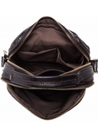 Плечевая кожаная мужская сумка с ручкой fr1100