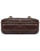 Фотография Кожаный мужской коричневый добротный портфель fr1700