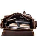 Фотография Коричневая сумка для мужчин на плечо fr900