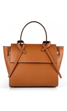 Женская коричневая кожаная сумка Grays FS-BB-3401C