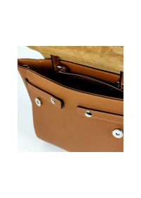 Женская коричневая кожаная сумка Grays FS-BB-3401C