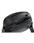Фотография Барсетка кожаная - мужская сумка на плечо FZ-019-1