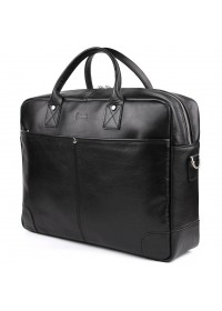 Вместительная кожаная мужская сумка для большого ноутбука Tarwa GA-0458-4lx