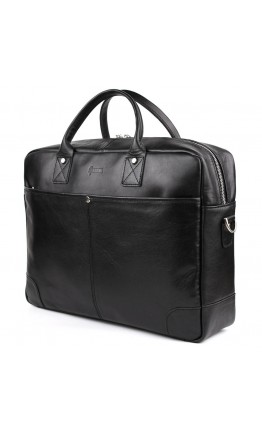 Вместительная кожаная мужская сумка для большого ноутбука Tarwa GA-0458-4lx
