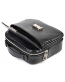 Фотография Черная кожаная мужская сумка барсетка TARWA GA-1427-4lx черная