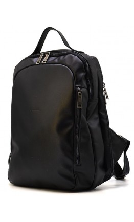 Мужской кожаный черный удобный рюкзак TARWA GA-3072-3md