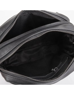 Черная кожаная сумка на плечо Tarwa GA-60121-34lx