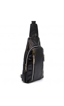 Рюкзак на одно плечо черный Tarwa GA-6101-3md