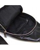 Фотография Мужской рюкзак черный на одно плечо Tarwa GA-6103-3md