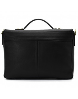 Черный кожаный мужской портфель TARWA GA-7108-4lx