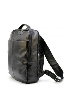 Рюкзак кожаный мужской черный Tarwa GA-7280-3md
