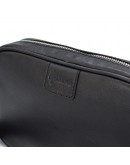 Фотография Черная кожаная мужская сумка барсетка TARWA GA-7310-4lx черная