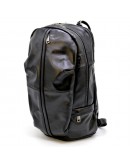 Фотография Мужской кожаный черный вместительный рюкзак Tarwa GA-7340-3md
