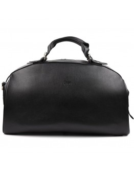 Кожаная черная дорожная спортивная сумка Tarwa GA-9552-4lx