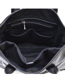 Фотография Черная кожаная мужская сумка для документов Tarwa GA-7120-1md
