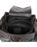 Фотография Кожаный коричневый мужской вместительный рюкзак для ноутбука TARWA GC-0010-4lx