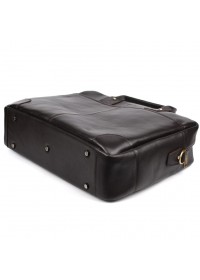 Вместительная кожаная мужская сумка для большого ноутбука Tarwa GC-0458-4lx