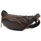 Кожаная сумка на пояс коричневая Tarwa GC-2406-3md