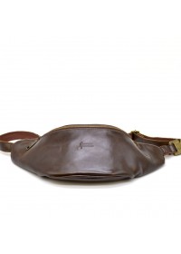 Большая коричневая сумка на пояс Tarwa GC-3036-4lx
