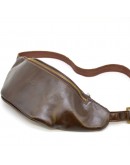 Фотография Большая коричневая сумка на пояс Tarwa GC-3036-4lx