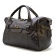 Дорожная коричневая кожаная сумка для командировок Tarwa 77079-3md-kor